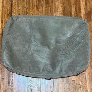 LoveSac Sactional 5S Taupe Padded Velvet Back Pillow Cover* - HTF